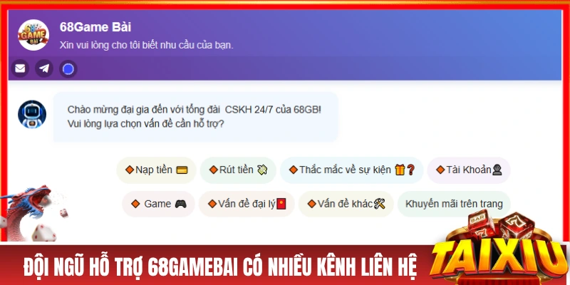 68 Game Bài - Cổng Game Đổi Thưởng Uy Tín, Xanh Chính Top 1 Đội ngũ hỗ trợ 68gamebai có nhiều kênh liên hệ